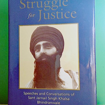 STRUGGLE FOR JUSTICE hardbound edition [non-UK customers]